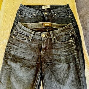 Set of two PAIGE Women's Verdugo Ankle Jeans